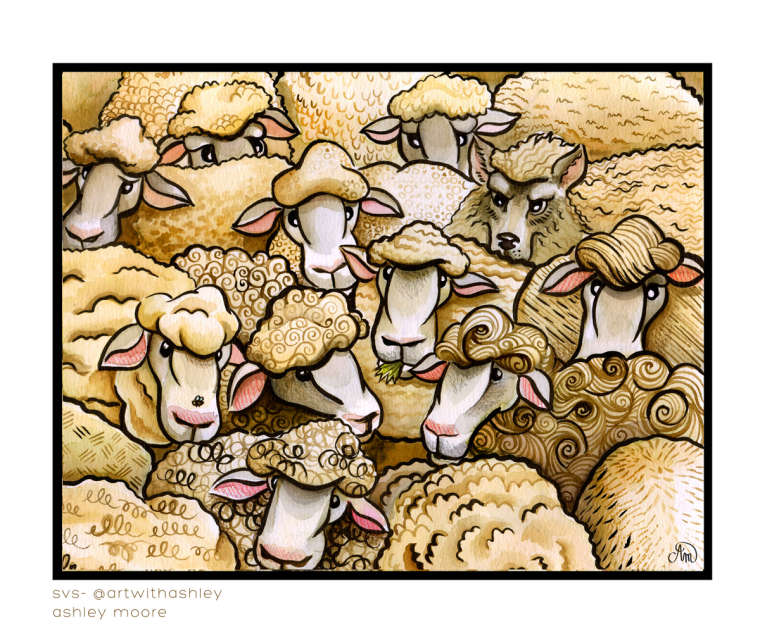 1st Place! Art by Ashley Moore.