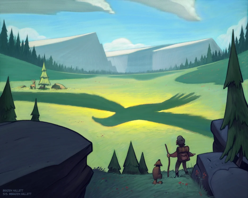 2nd place! Art by Braden Hallett.