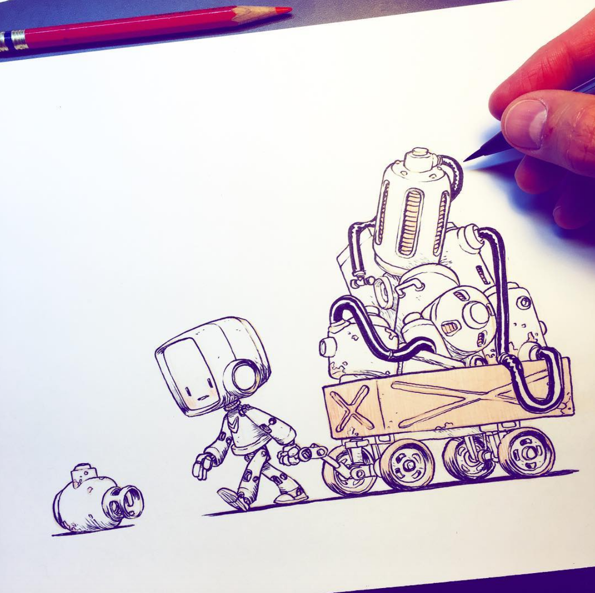 Art by Jake Parker.