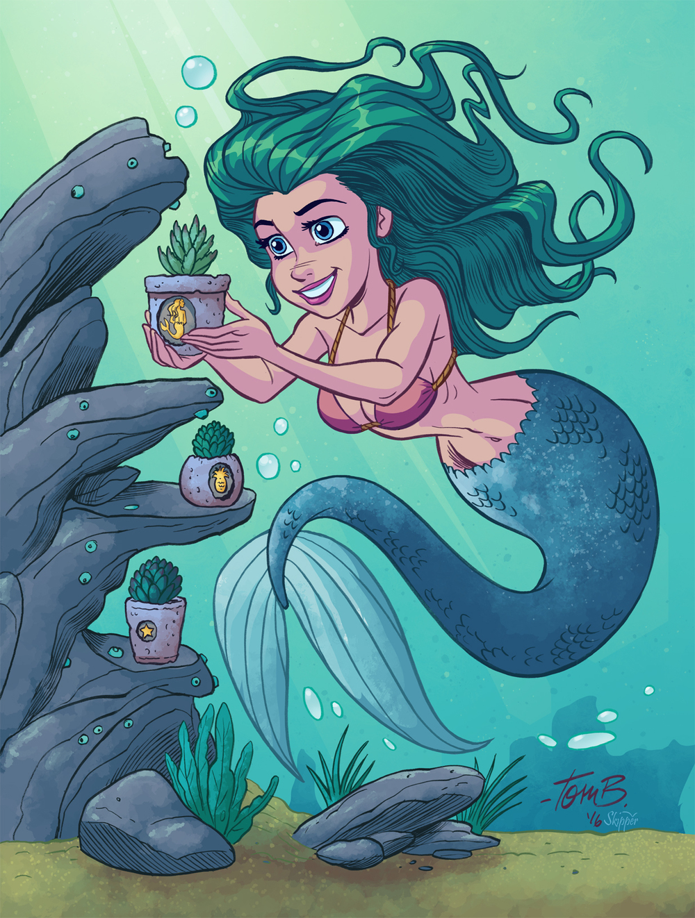 Art by Tom Bancroft.