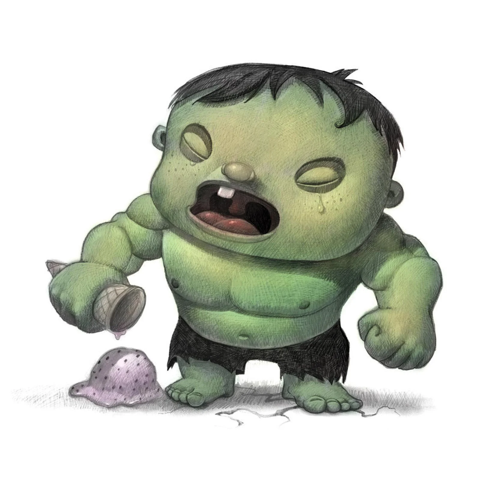 Big baby. Art by Will Terry!