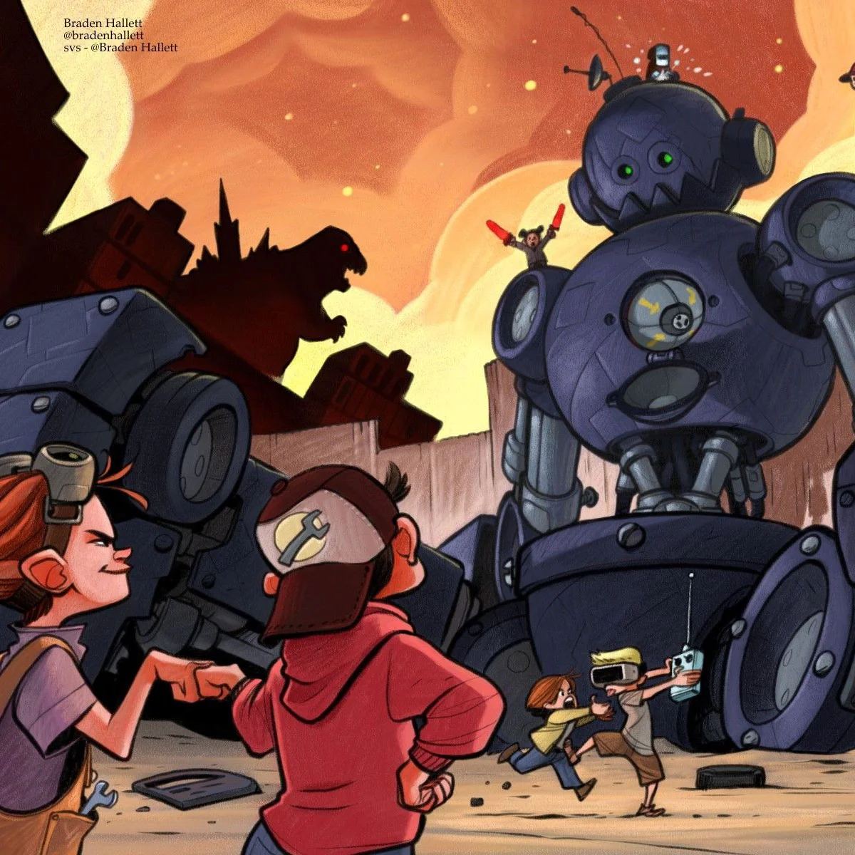 Winners of the Godzilla's Next Challenger art contest!