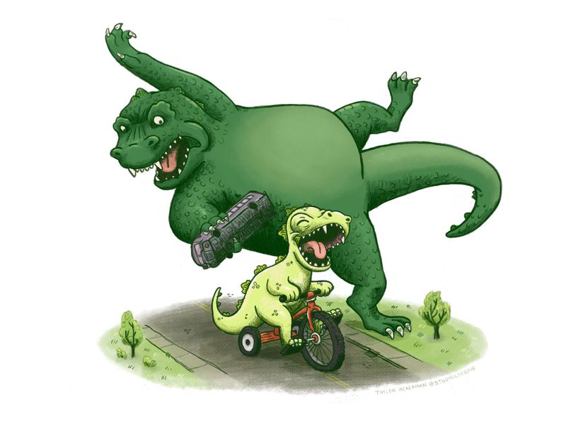 Honoroble Mention! Art by Taylor Ackerman.