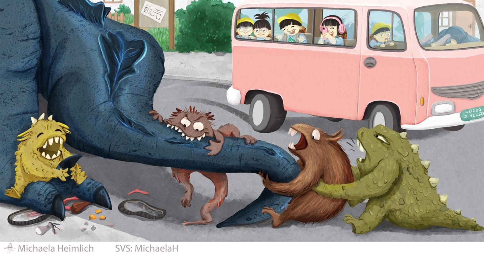 Honorable Mention! Art by Michaela Heimlich .