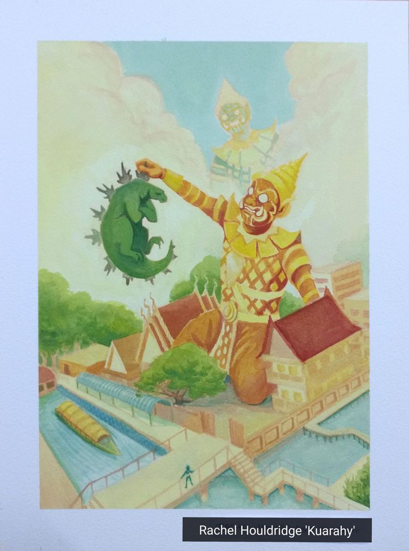 Honorable Mention! Art by Rachel Houldridge.