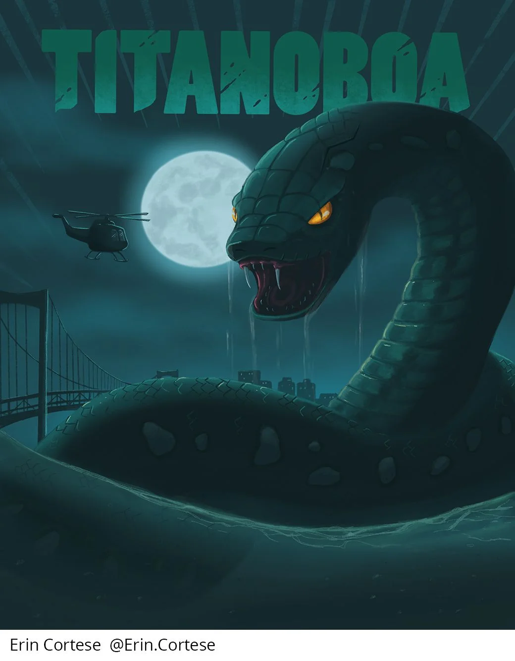 Honorable Mention! Art by Erin Cortese.