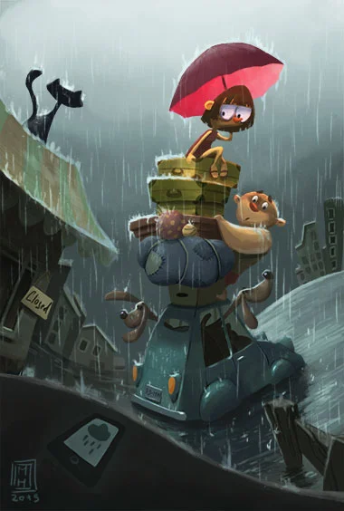 Winner! Art by Marek Halko .