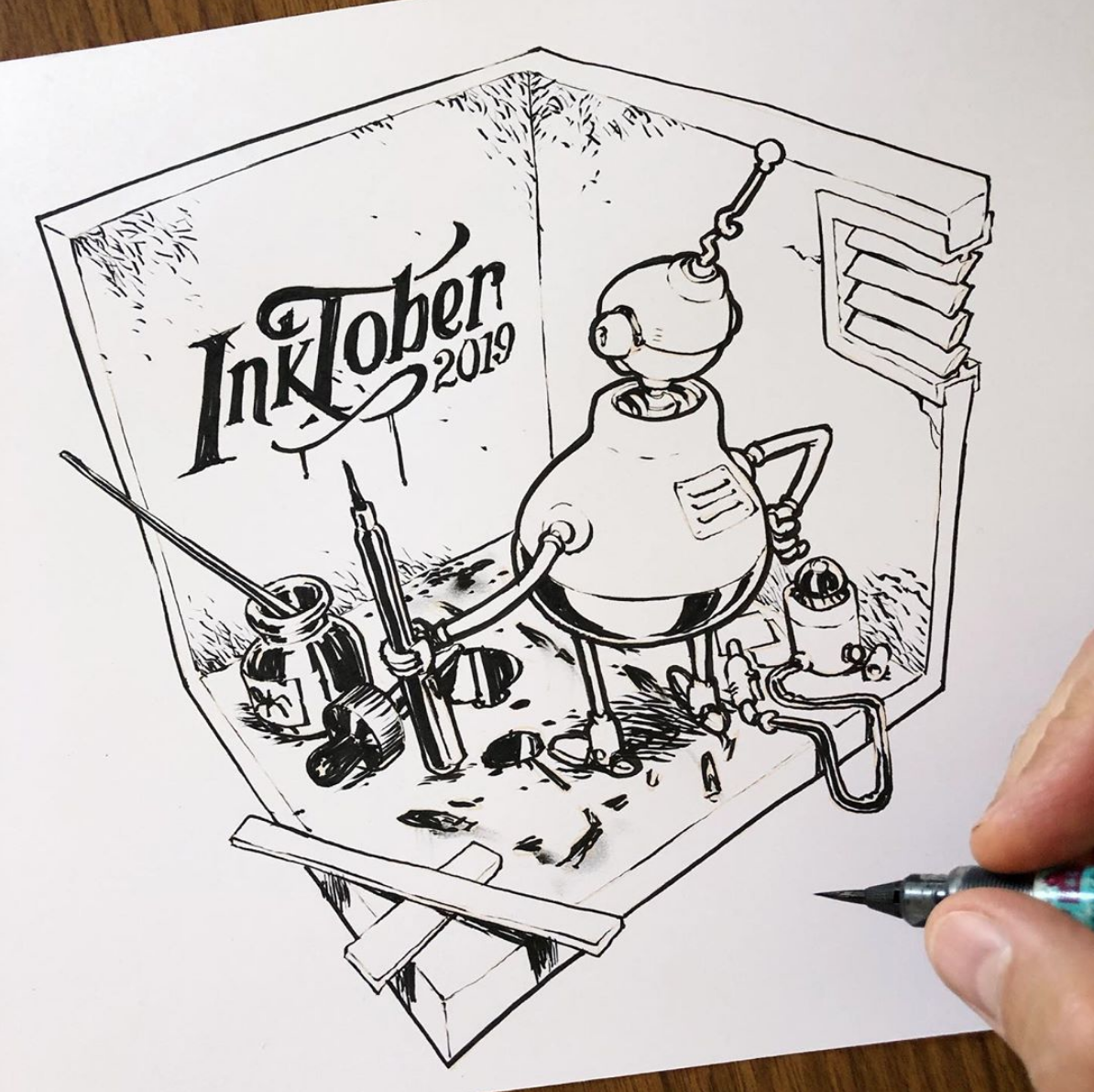 7 reasons to do Inktober even if it's kind of scary