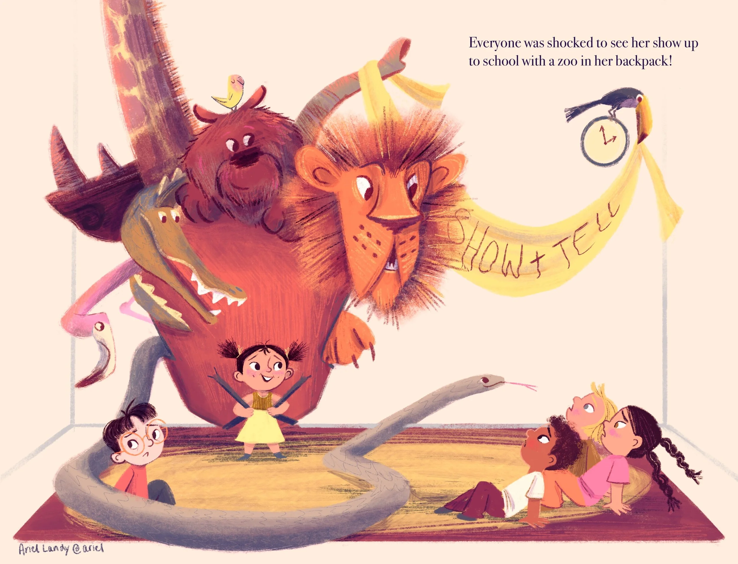 Winner! Art by Ariel Landy.