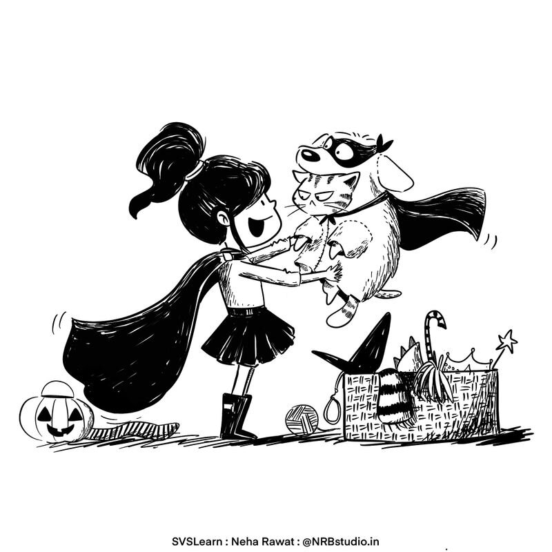 Winner! Art by Neha Rawat.