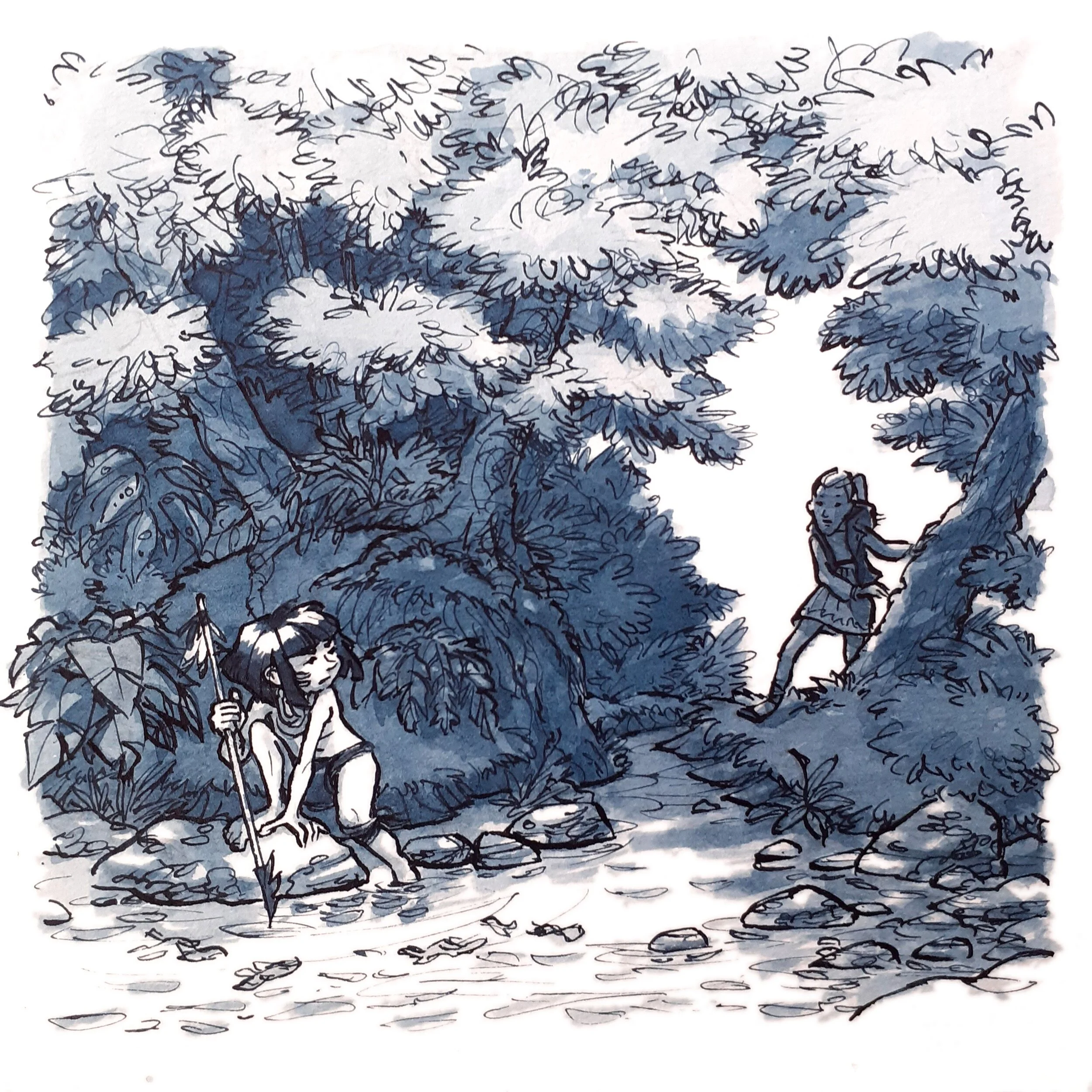 Featured Art Student: Inktober 2019 Edition