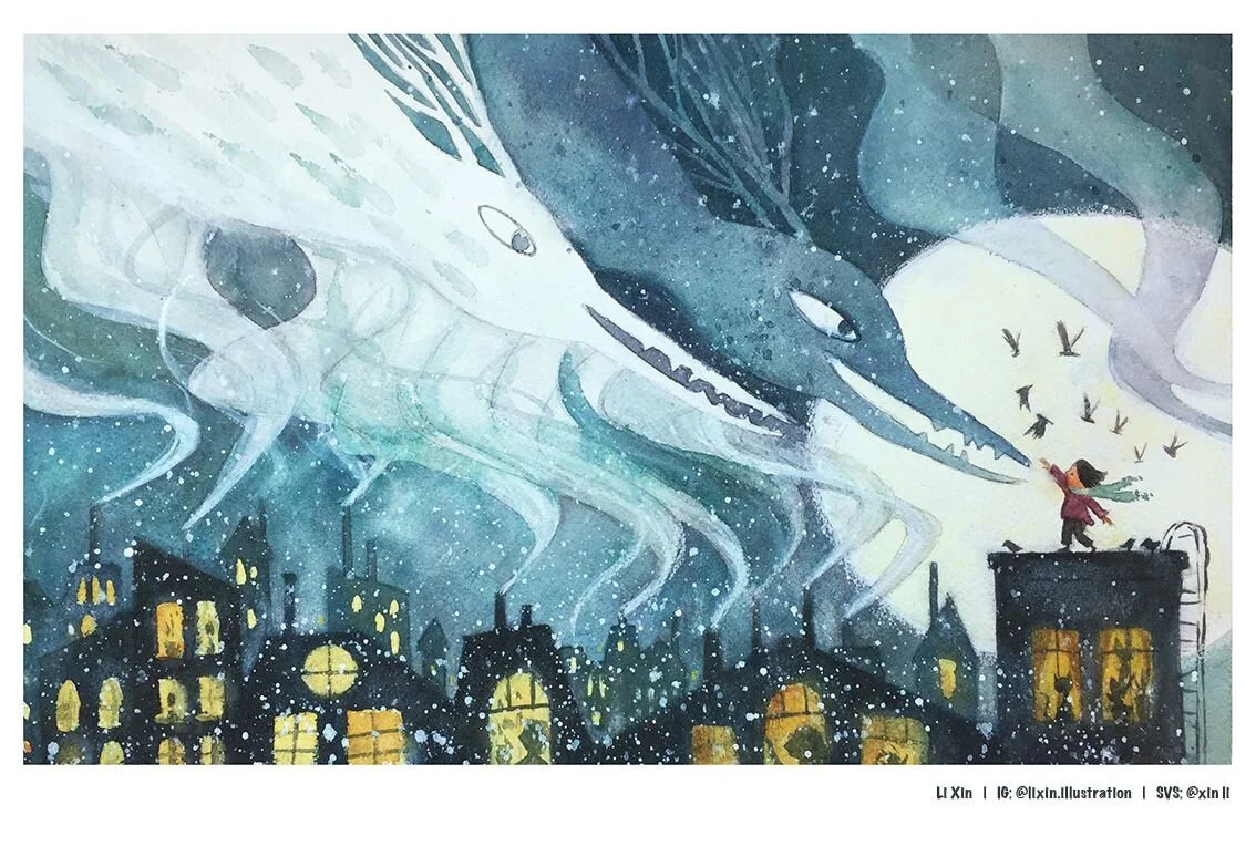 Winner! Art by Li Xin.