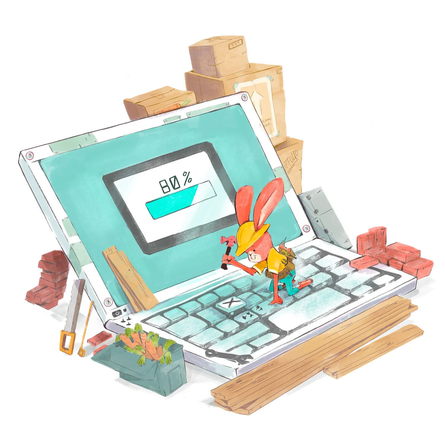 So you want to be an illustrator? Here are some key things to consider when building your website