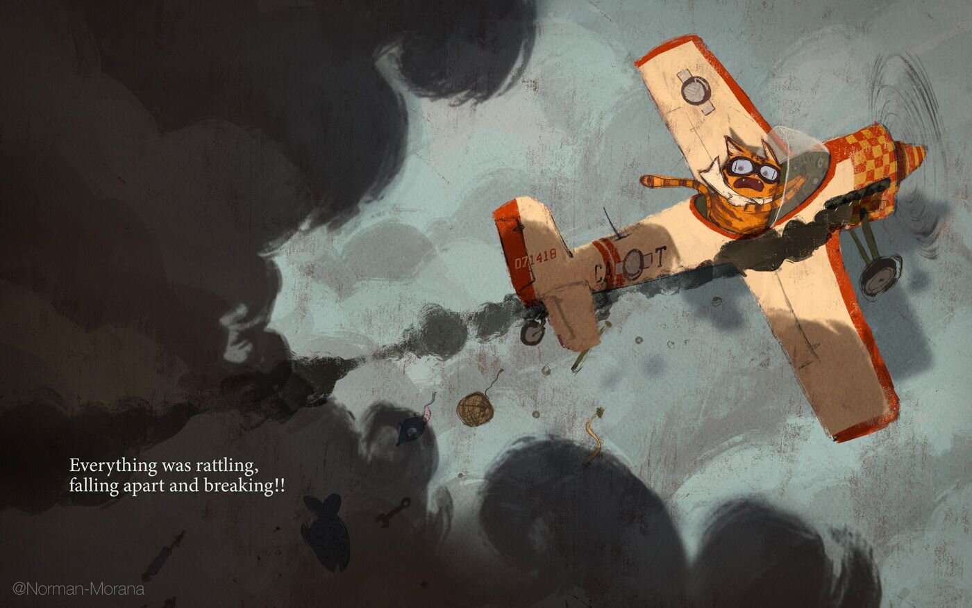 Art by Norman Morana, one of the winners of the March contest!