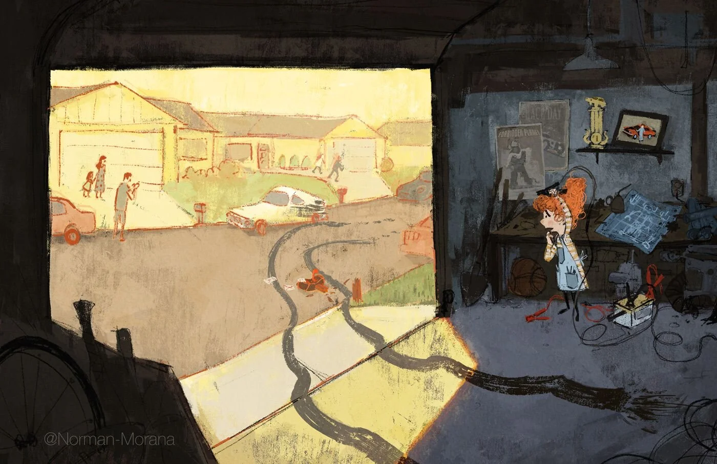 Winner! Art by Norman Morana.