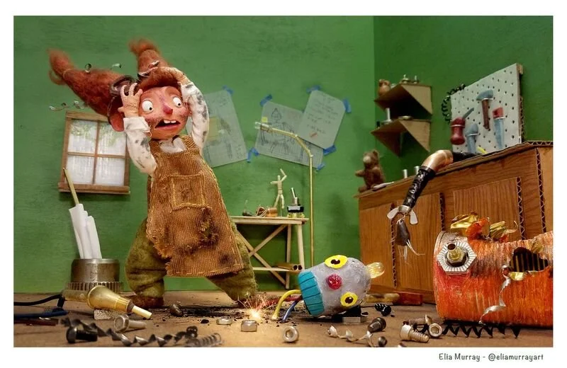 Winner! Art by Elia Murray.