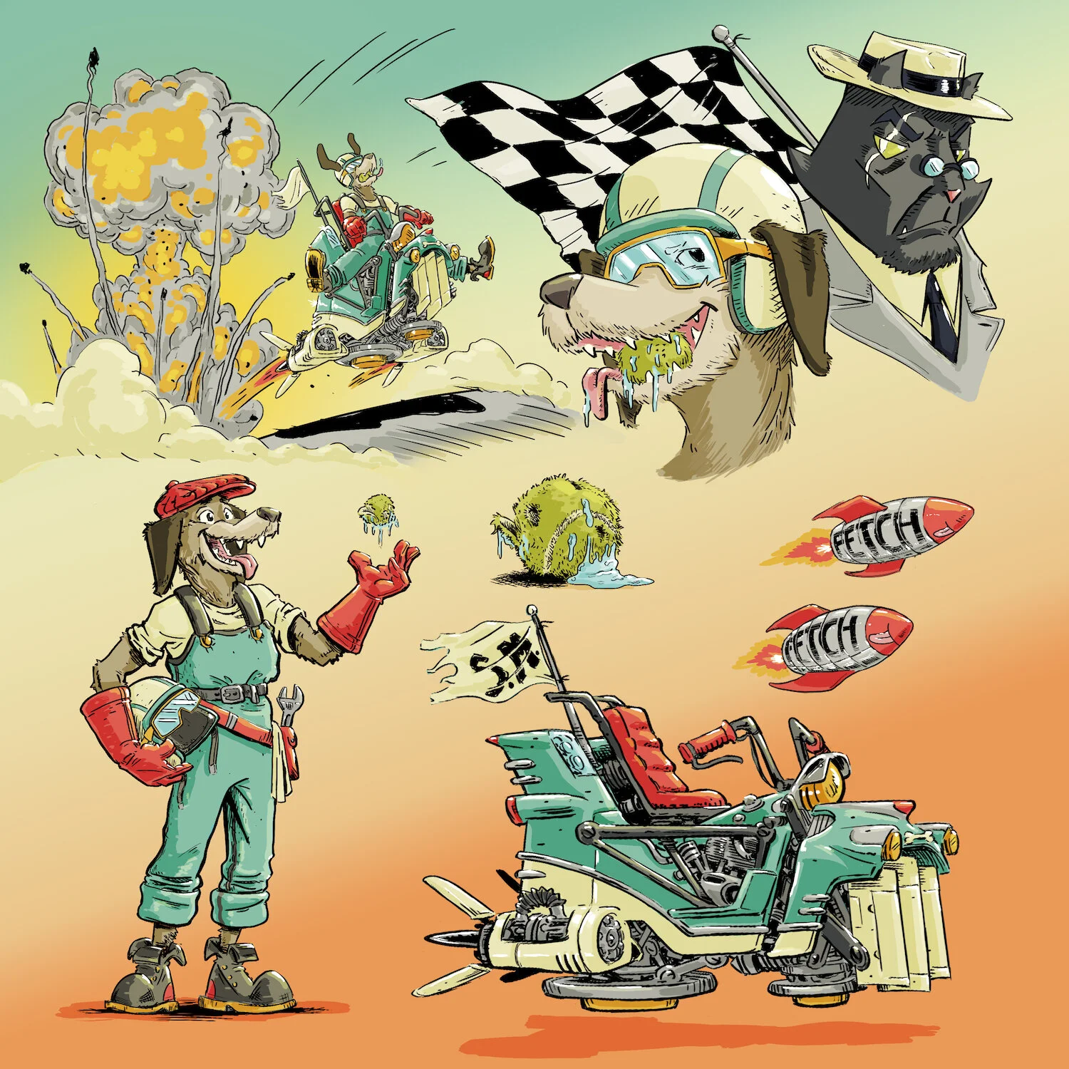 Aleksey, on his Radical Racers entry: This piece was for a different contest I am participating in. It's not anything to do with SVSLearn specifically. The reason I wanted to share this piece was because I incorporated everything I learned from the …