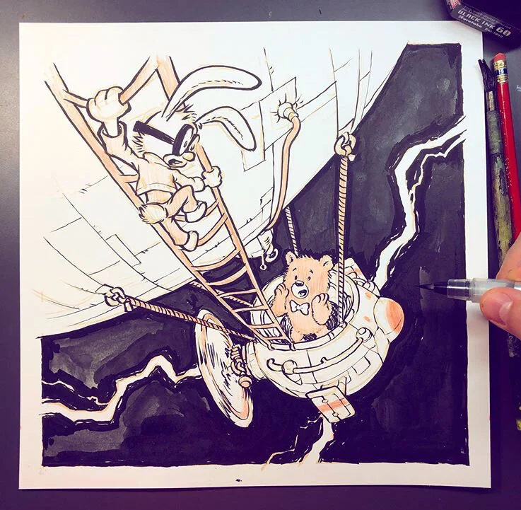 Jump Into The Studio with The Inktober Guy