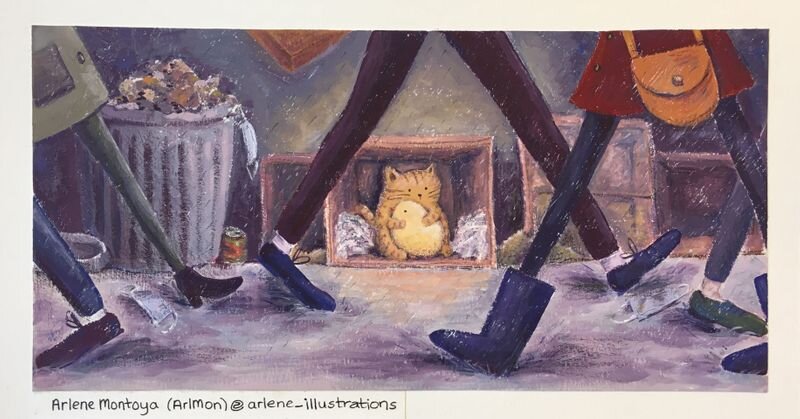 Winner! Art by Arlene Montoya.