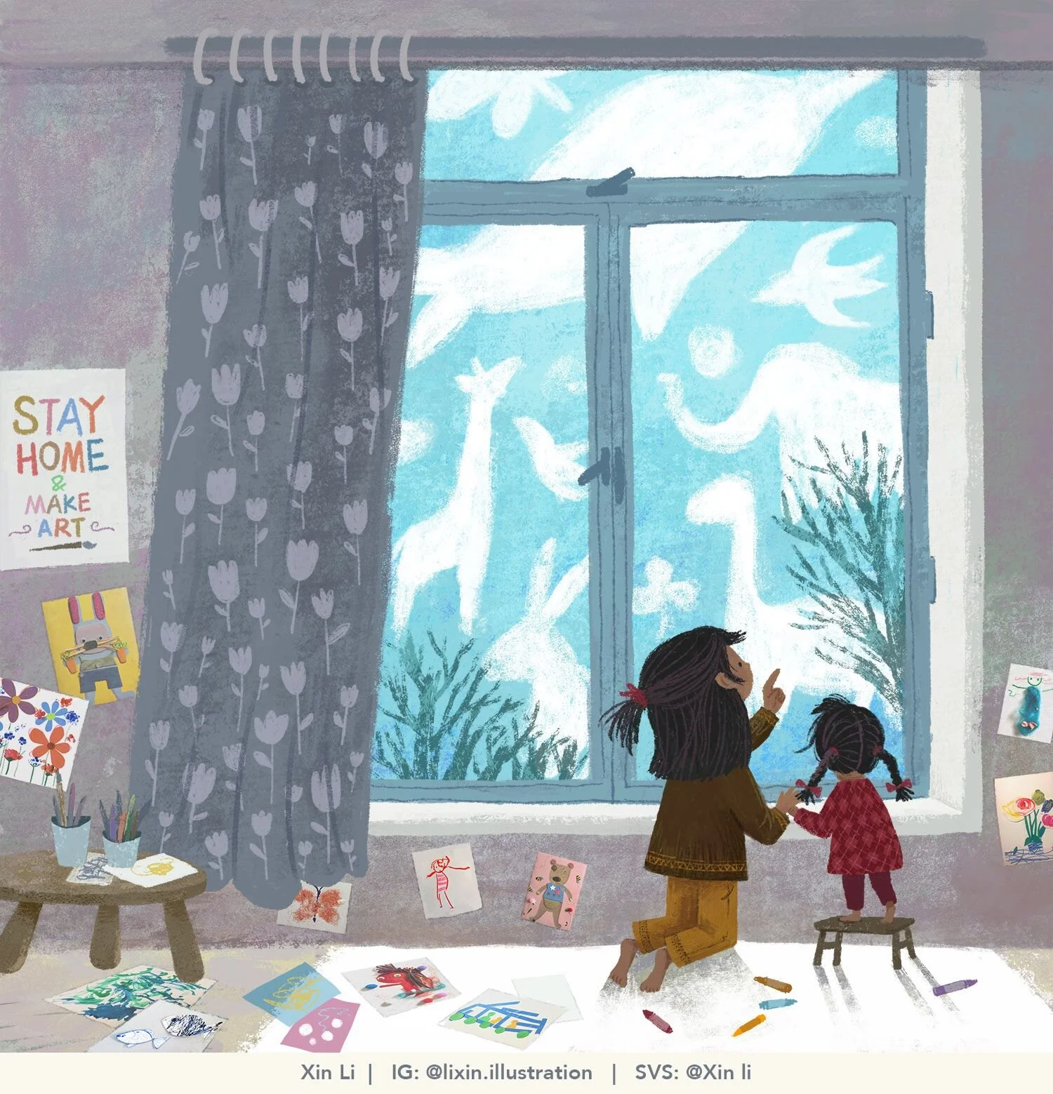 3rd Place! Art by Li Xin.