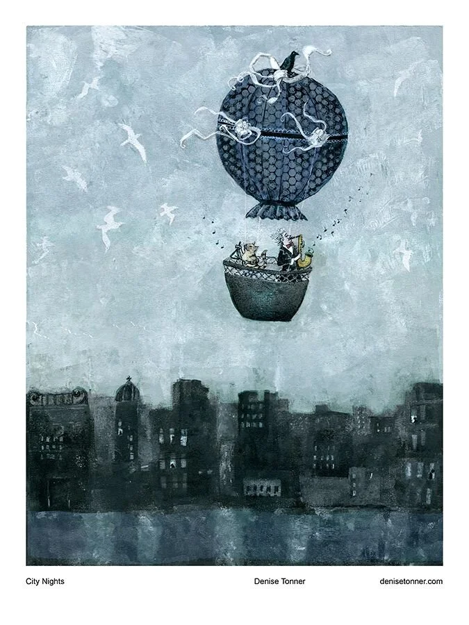 Artwork by Denise Tonner.