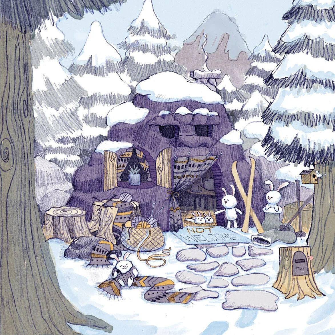 Winners of the January Art Contest