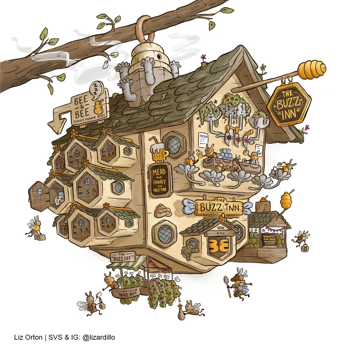 Winners of the April art contest 