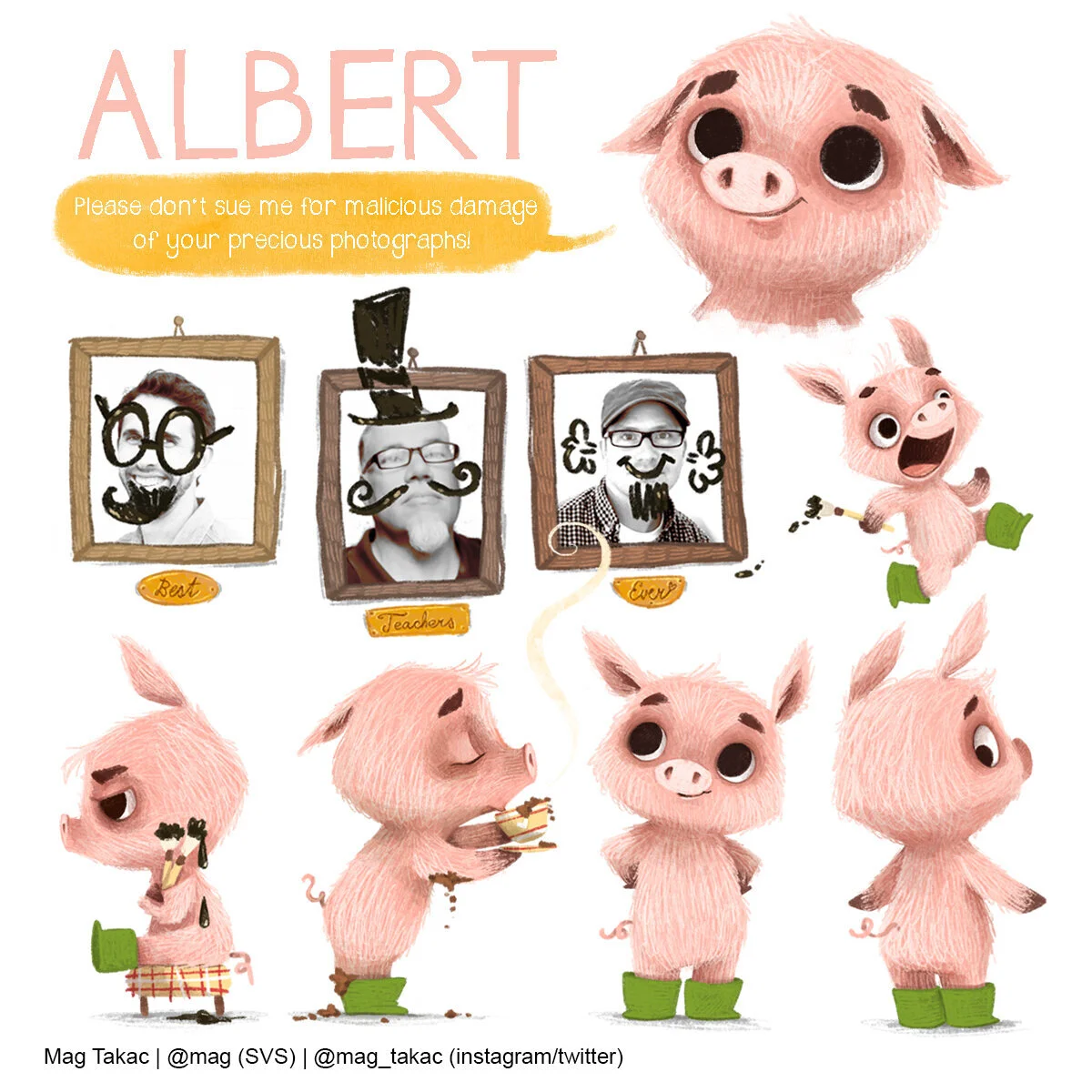 Winner! Art by Mag Takac.