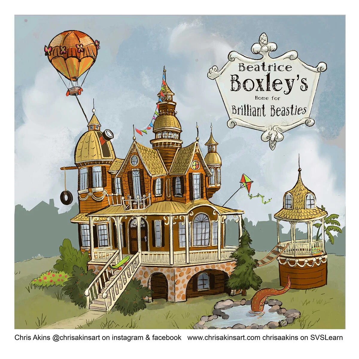 Winners of the July art contest 