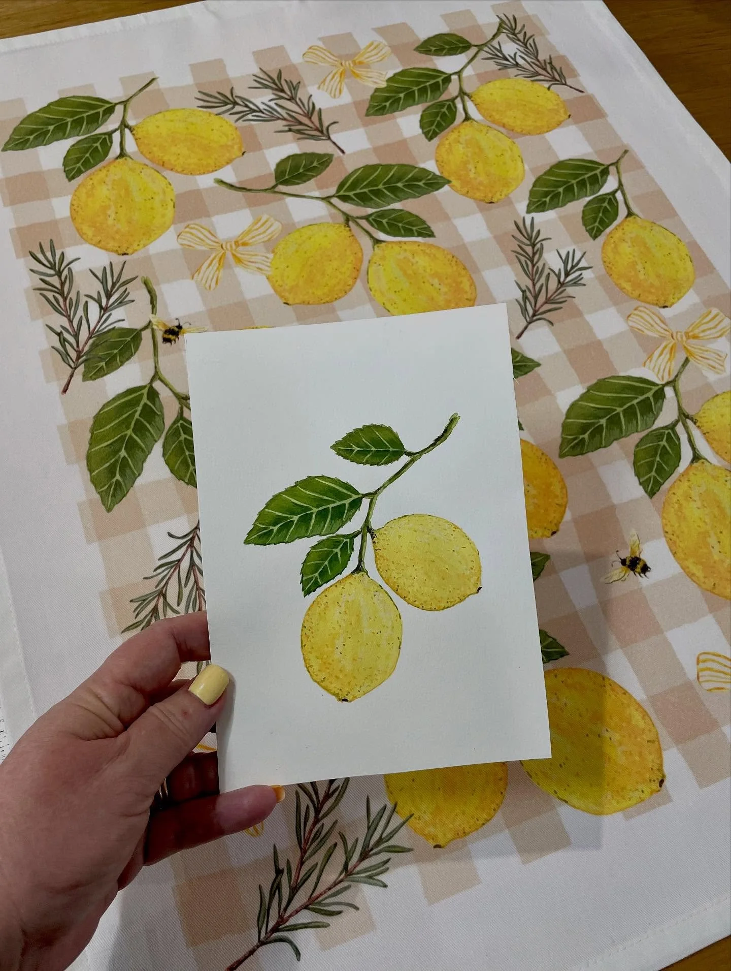 🍋🍃Citrus Crush🍃🍋
Where zesty summer vibes come to life✨New Tea Towels and bookmarks to come ✨

My Tea Towels are printed in Australia on certified Organic cotton, they look and feel incredible 🥰

Release date coming soon 🙌🏻

🍋 I can&rsquo;t w