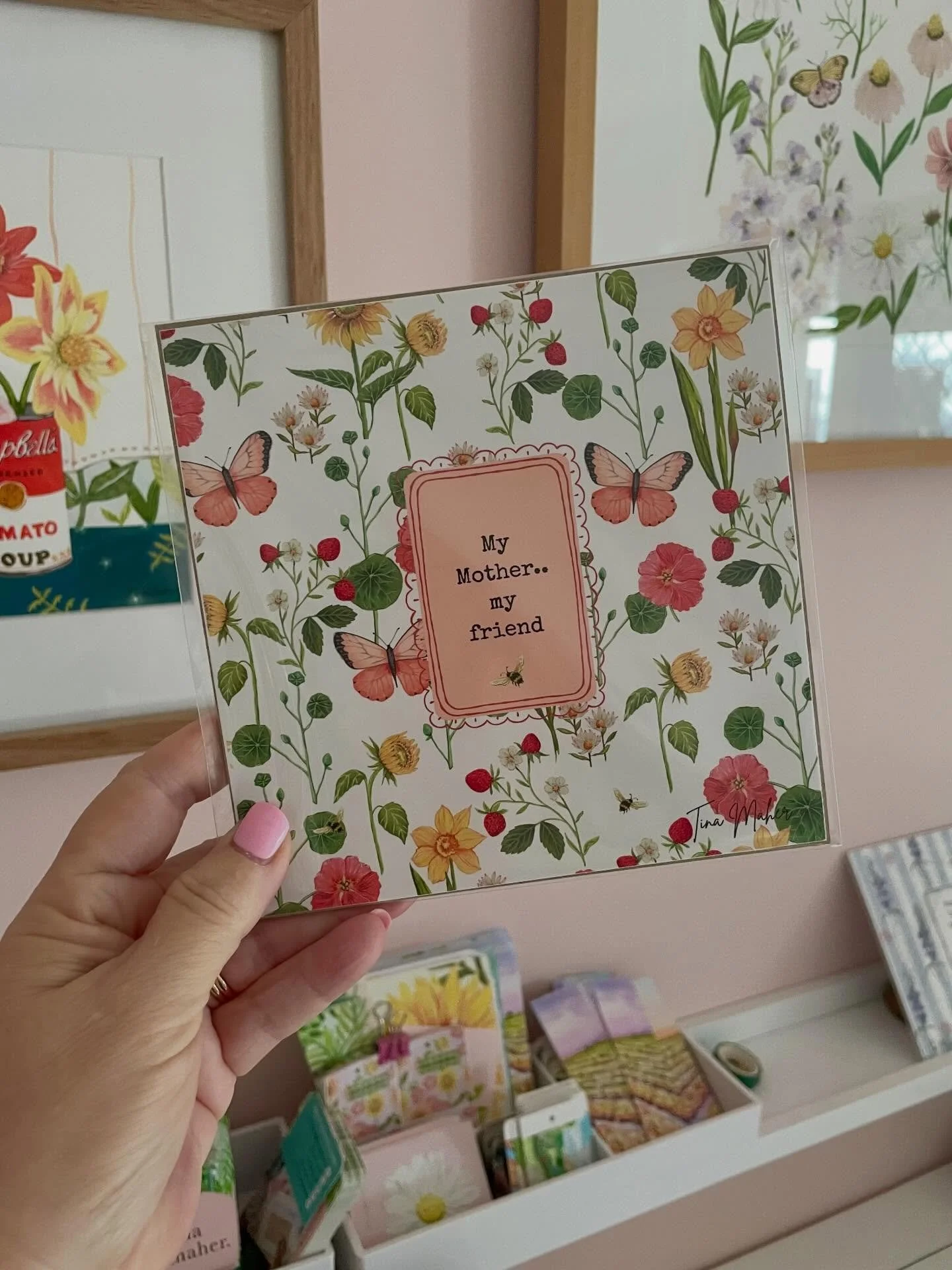💕When my Mum was still here I would hand craft something special for her every year. Sometimes it was sewn, stitched or painted, it was given with love💕

🌸Now I make little sweet gifts for others to gift to their loved ones 🌸

That&rsquo;s pretty