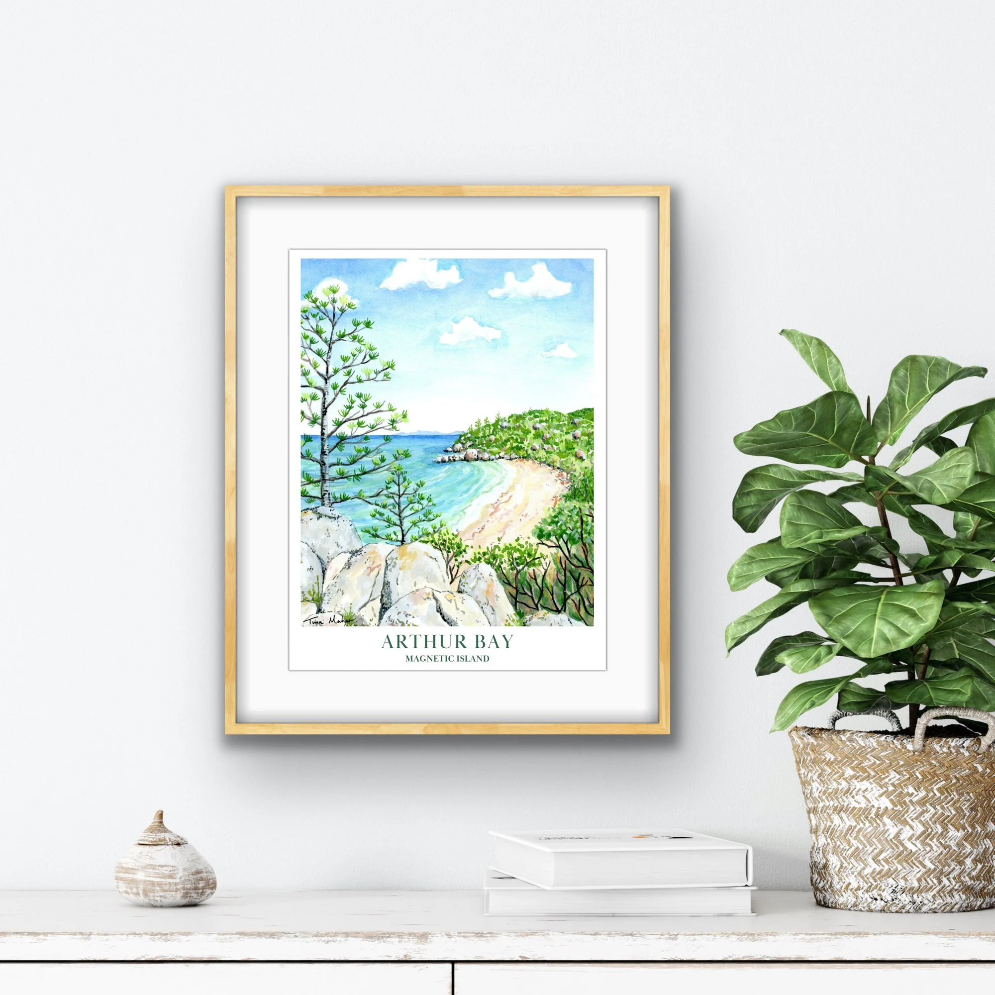 Arthur Bay Magnetic Island - Art Print