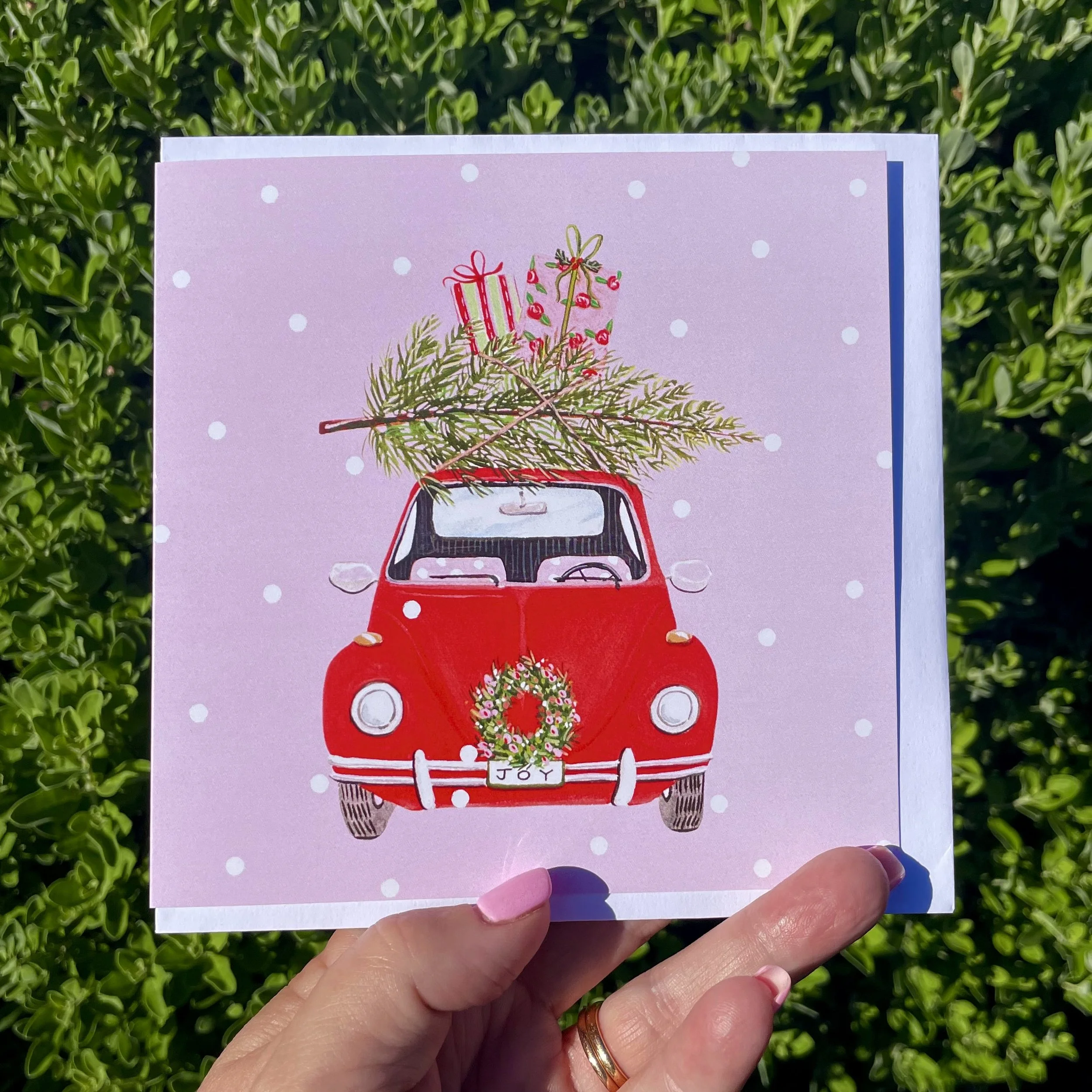 Love Bug - Christmas Greeting Card