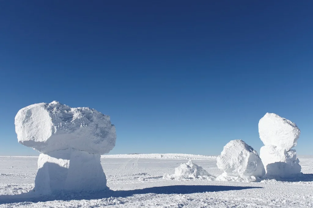 Ice Art, South Pole, Antarctica