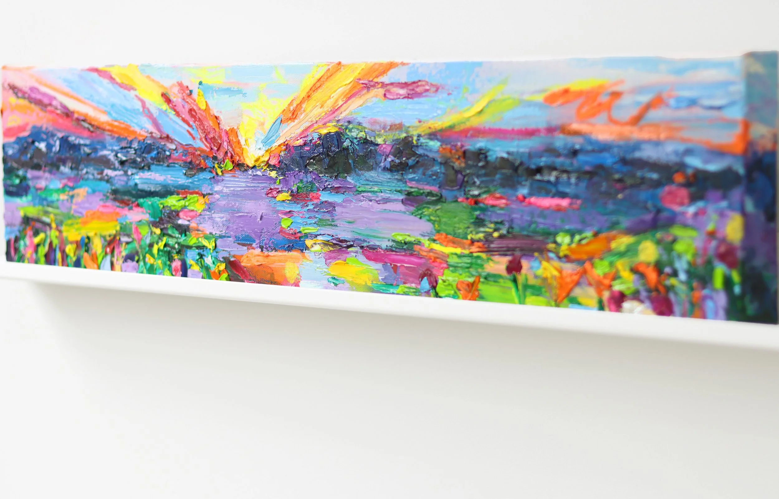 Sunrise Allegro - commissioned oil painting on canvas by Jacqi Kruger