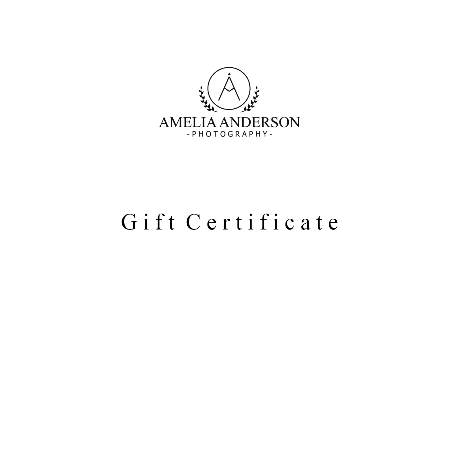 Gift Certificate