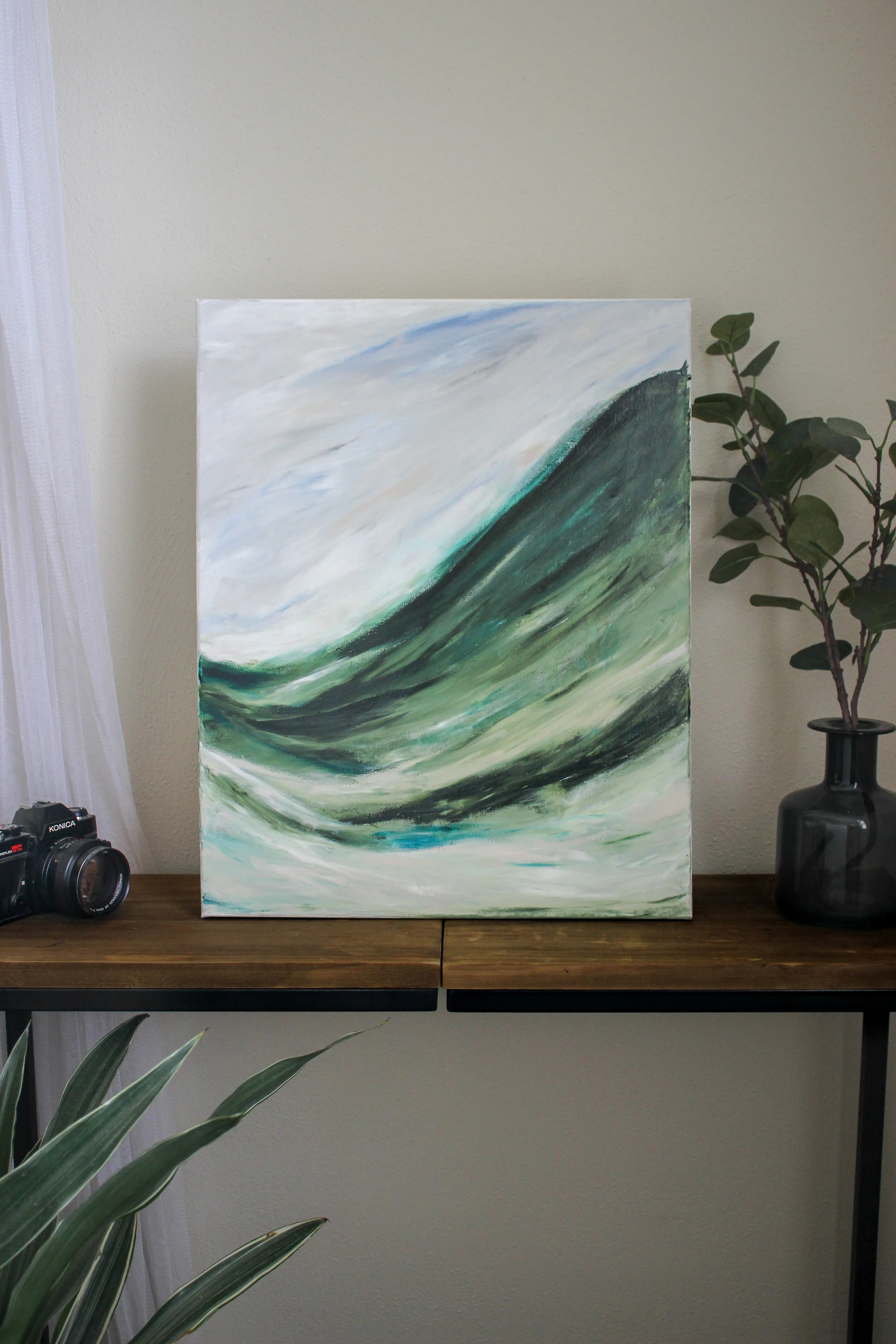 Hills and Waves
