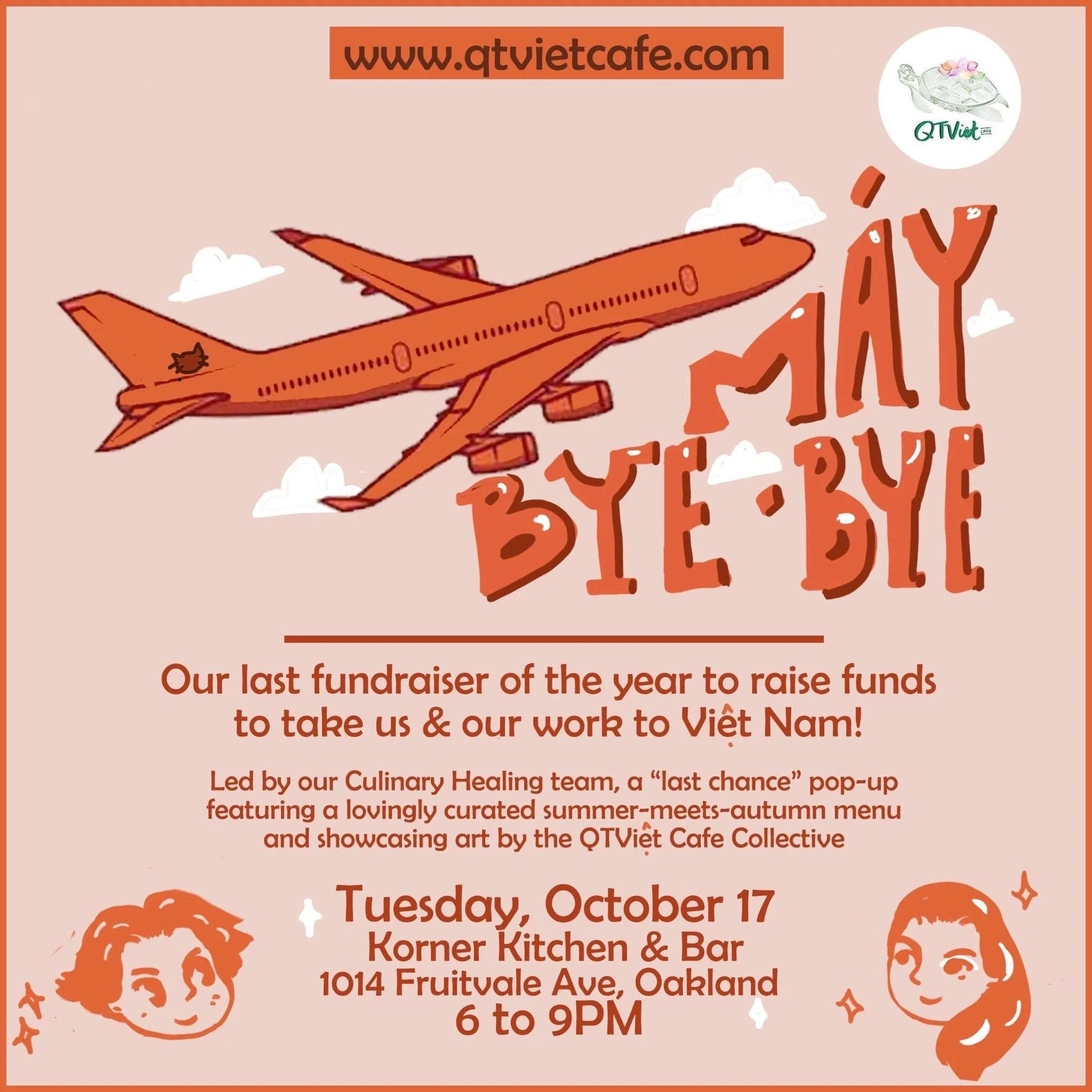 MÁY BYE BYE SEND-OFF PARTY &amp; POP-UP FUNDRAISER