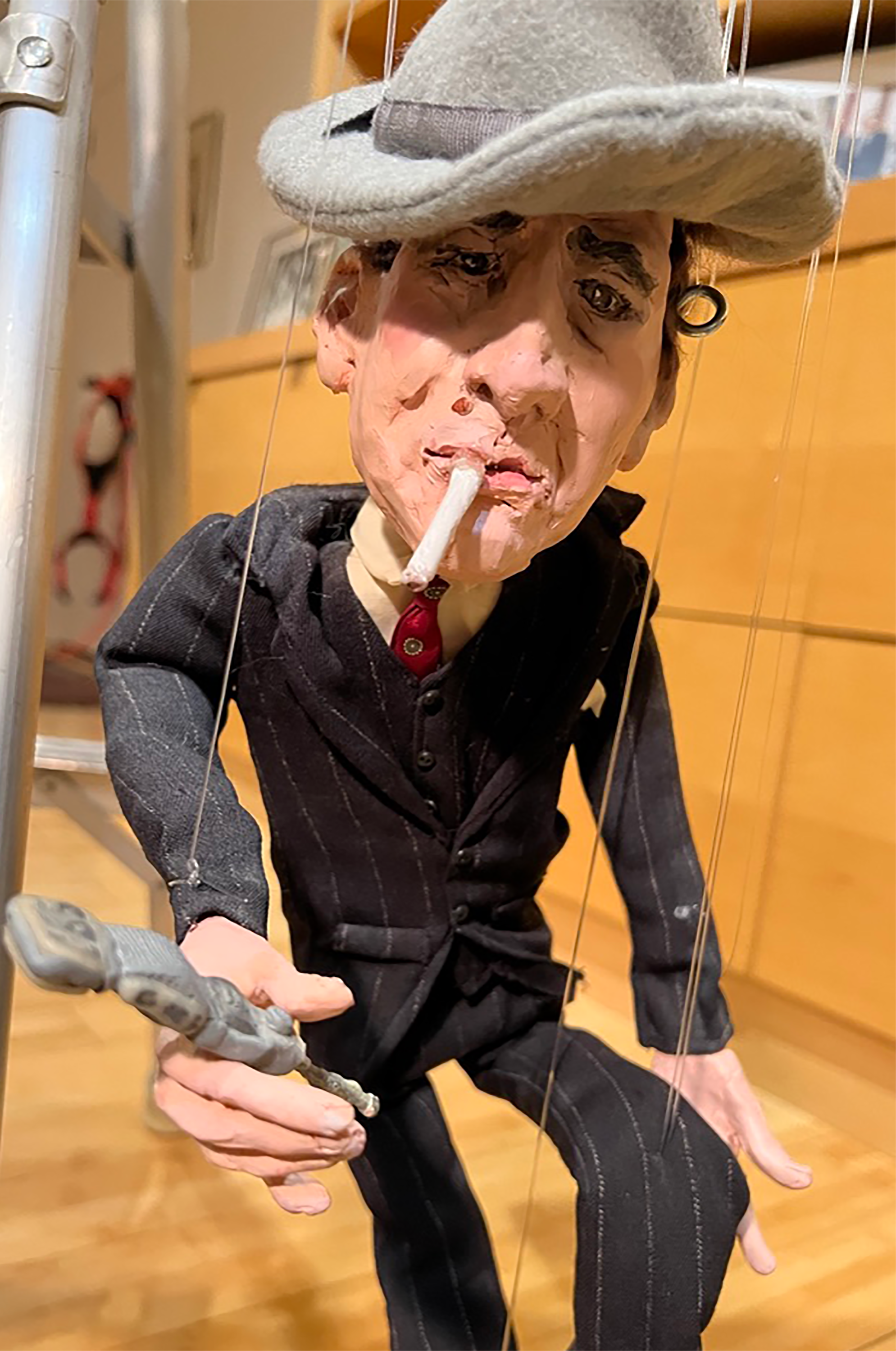 Edward R Murrow Marionette Detail