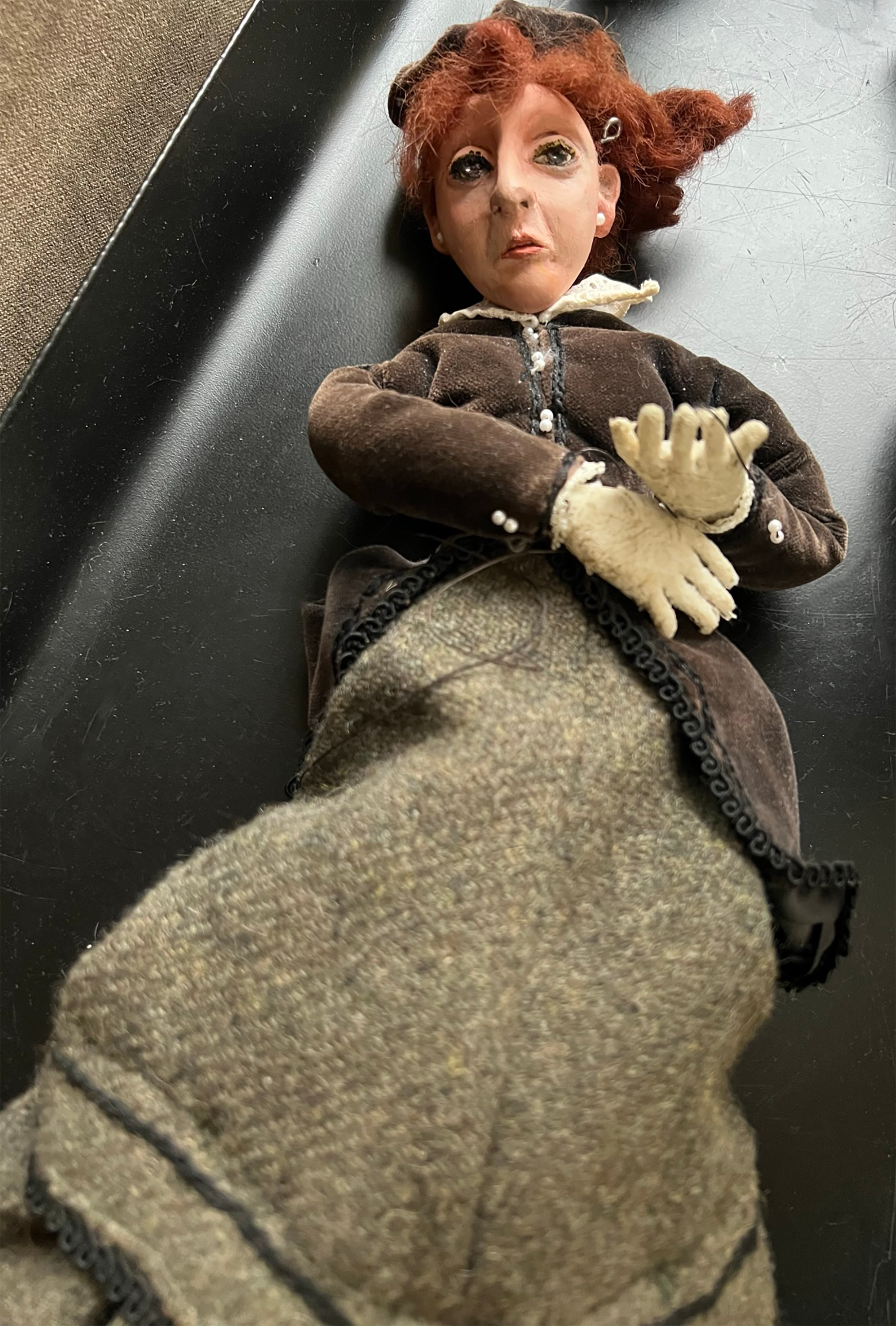 19th Century Woman marionette
