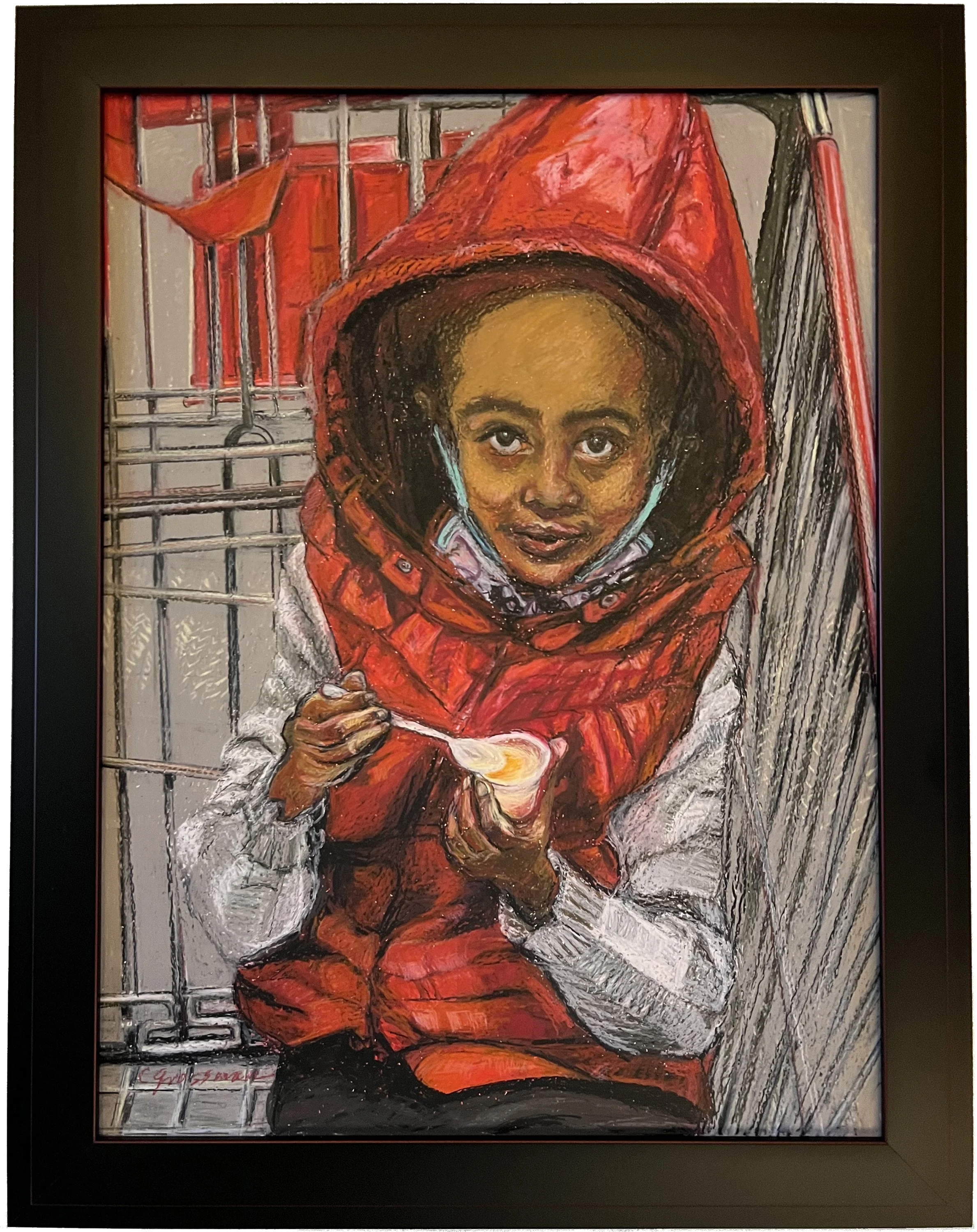 Welcome to America! (Portrait of Mariamawit Shimelis)