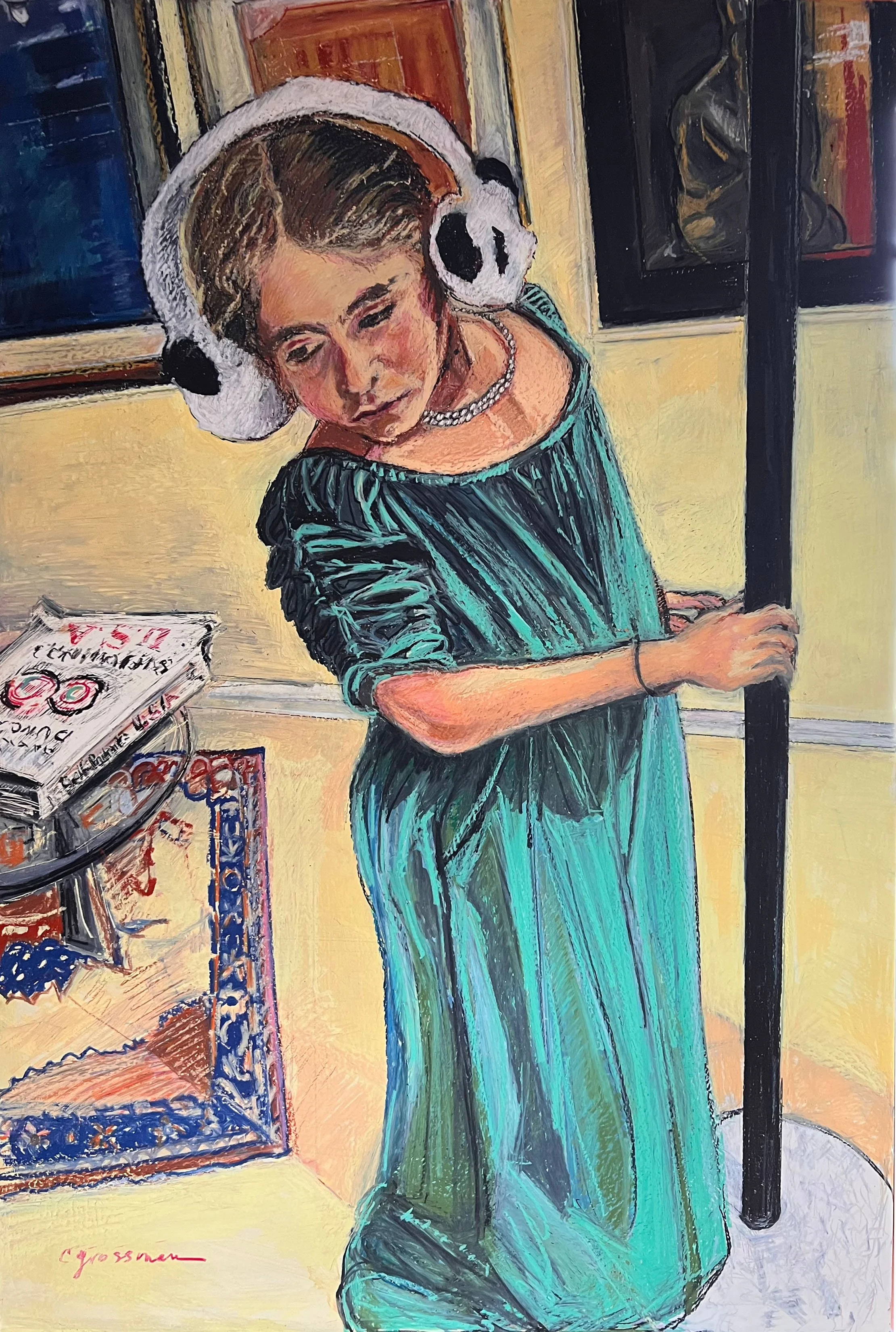 Ada Dancing to Her Own Panda 