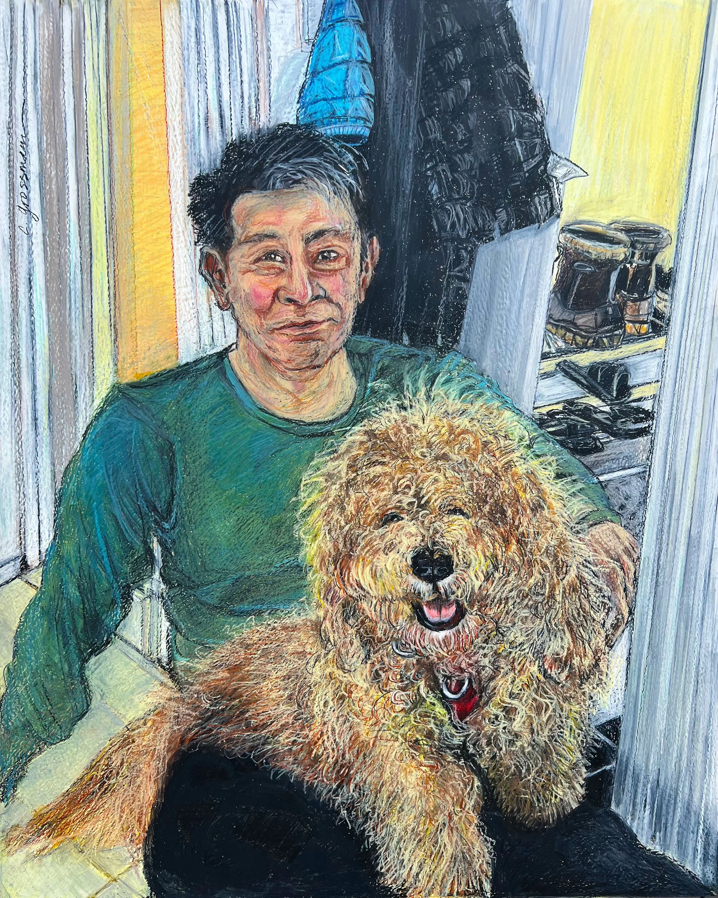 Mirepoix rescue partners at your service (portrait of Teddy & Joel de Jesus in Kingston, NY)