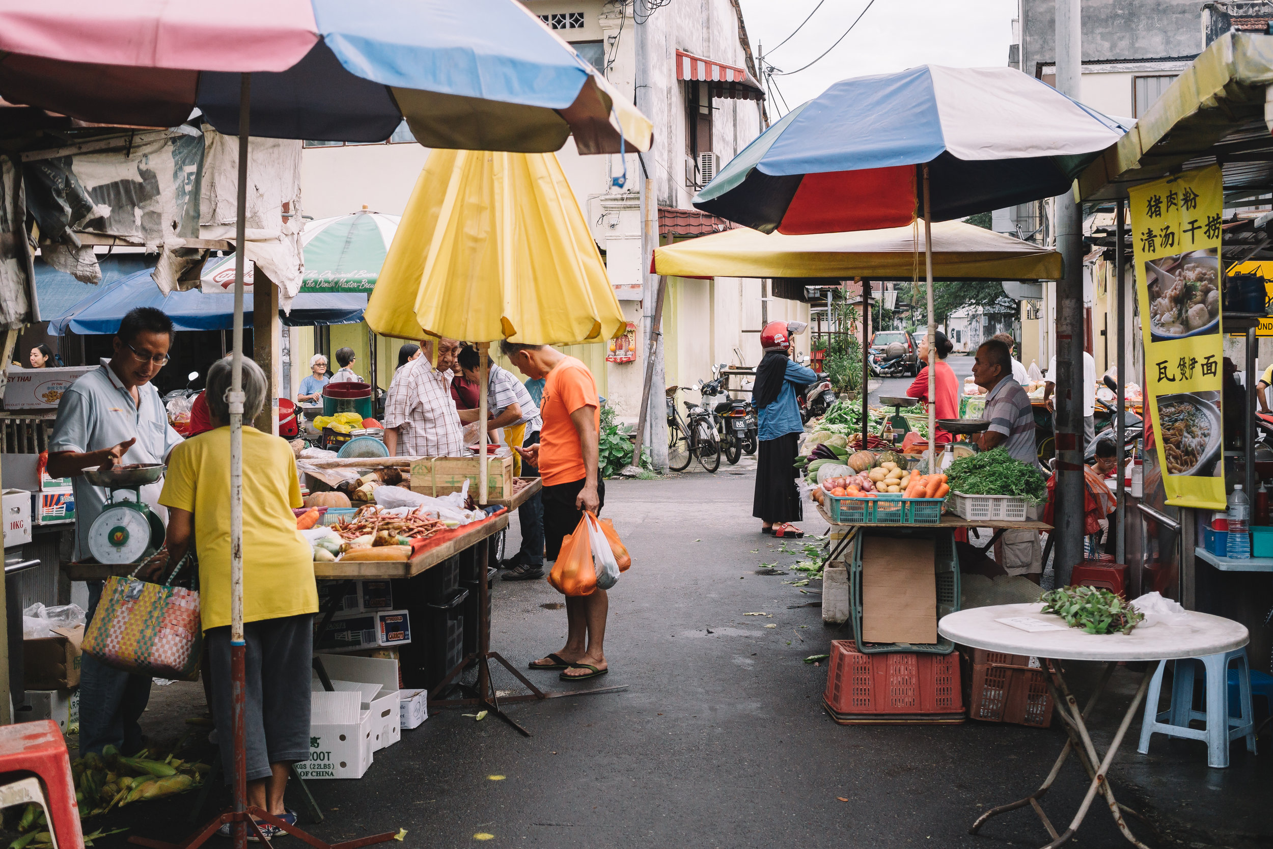 Scene From A Morning Market