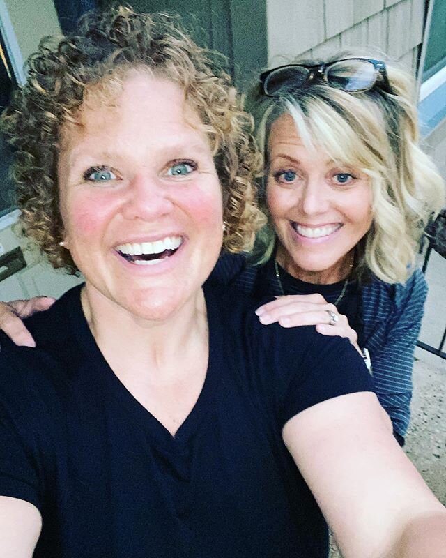 For all who were concerned for me... the perm finally happened! 👏💕🎉 This woman has done my hair since I was in 5th grade! I trust no one else with my curls! Love you, Kim!