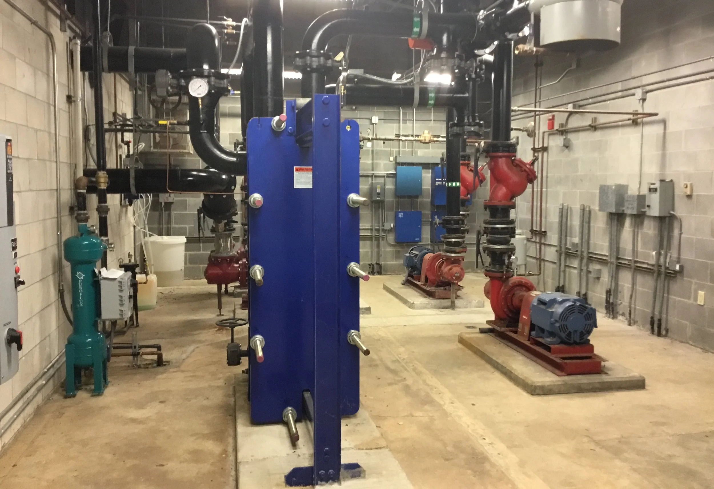 Central Plant Mods | Cooling Tower, Heat Exchange, Pumps, Piping & Controls Replacement