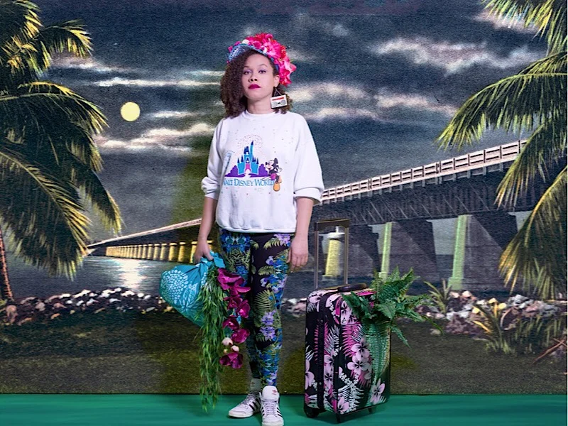 Tiffany Smith, "Untitled (The Tourist)", digital c-print, 2016