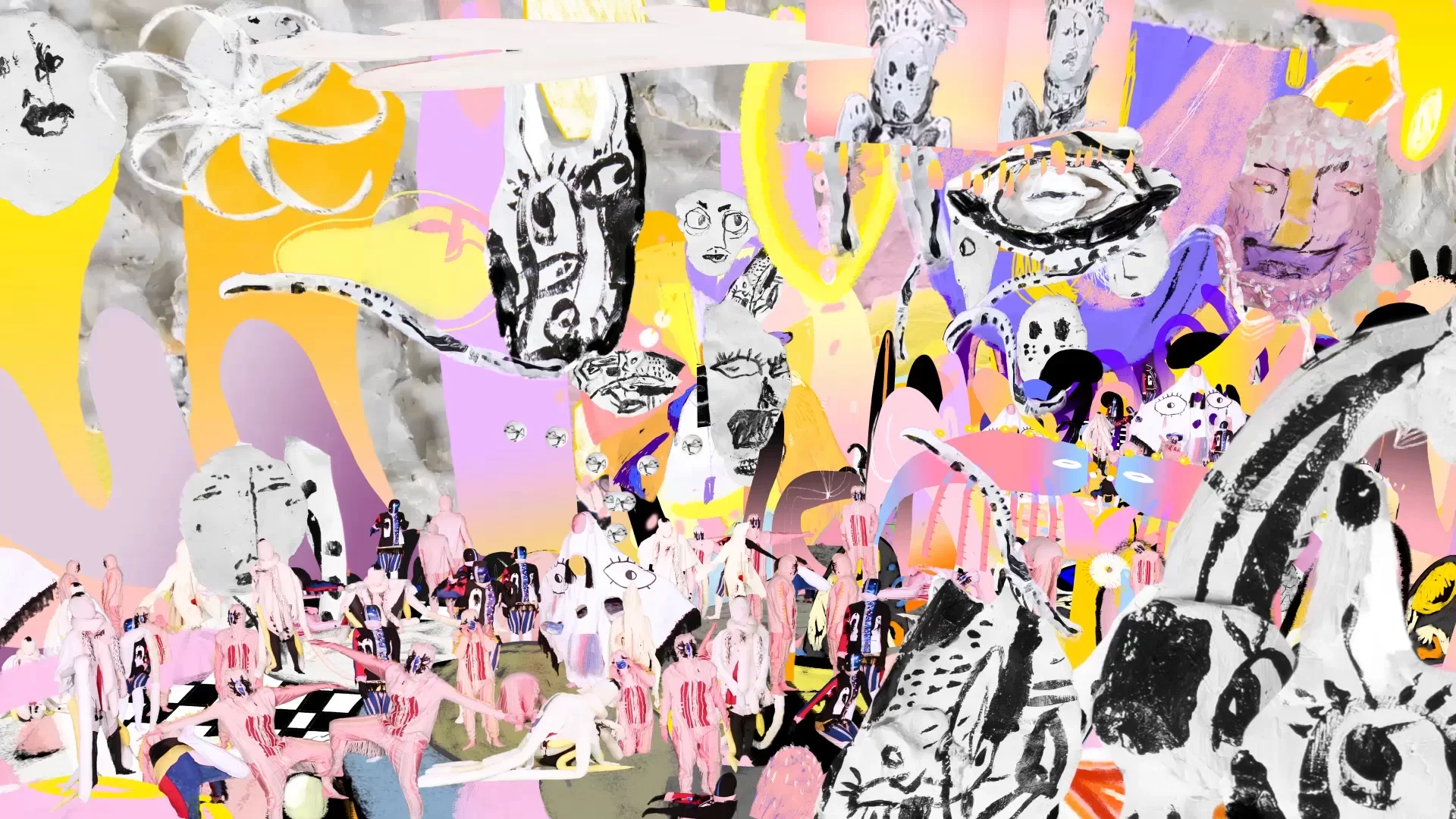 image: still from Utopia Process by Chen Wang