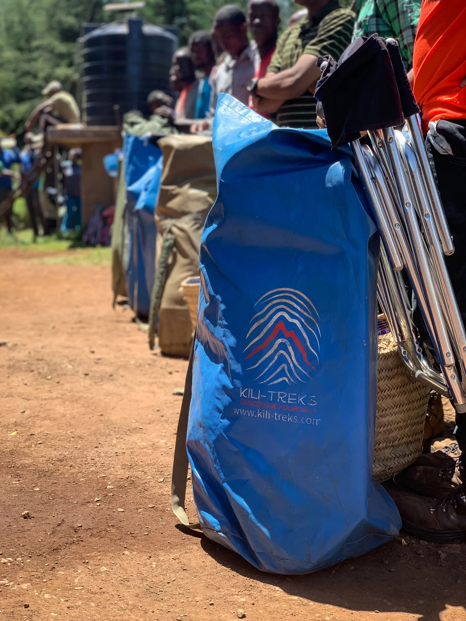 The porters with god-like endurance and strength carried most of our luggage and essentials. We were allowed to carry up to 7 Kgs of personal items.