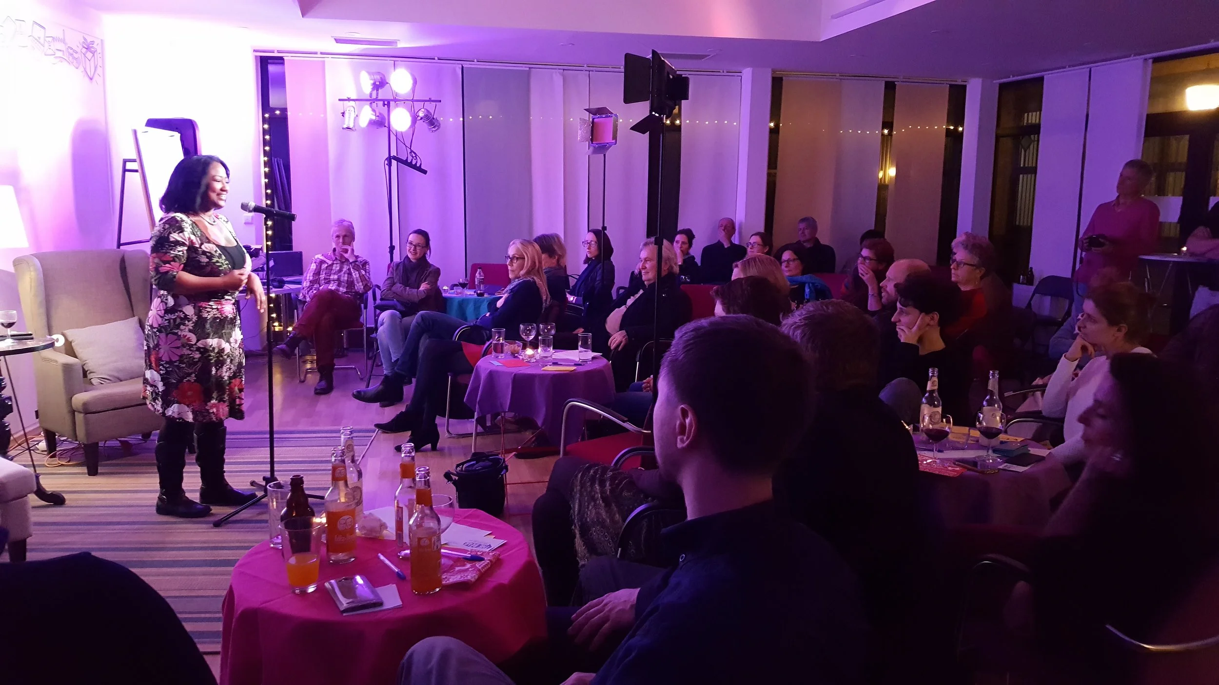 Denise’s first time at The Bear in 2016; with this story she went on to compete in the World Championship of Public Speaking in Vancouver. This year, Denise became the first speaker from Europe to compete at this prestigious event again in Chicago; presenting the top 1 percent of 35,000 speakers globally.